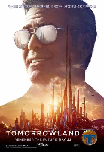 Tomorrowland Vision of Tomorrow Poster George Clooney