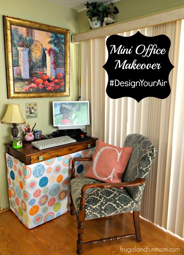 Mini Office Makeover Renuzit and Homegoods