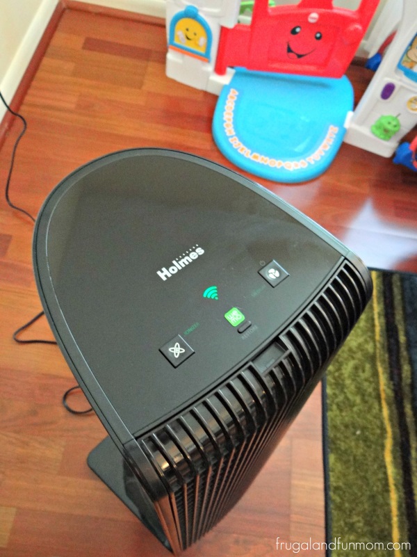 Top view of Holmes Air Purifier