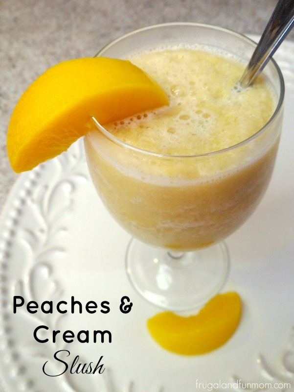 Peaches n Cream Slush Recipe