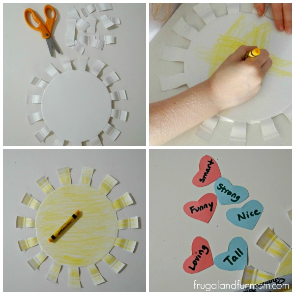 Steps to you are my sunshine craft