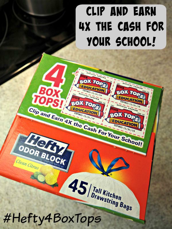 Hefty Odor Block Bags with Box Tops