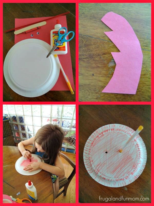 How to make a paper plate Ant