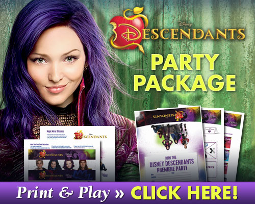 Download Descendants Party Package 