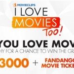 Tell Fandango Why You Love Movies for a Chance to WIN $3,000 + Movie Tickets! #ILoveMoviesContest