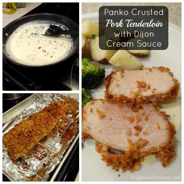 Panko-Crusted-Pork-Tenderloin-with-Dijon-Cream-Sauce