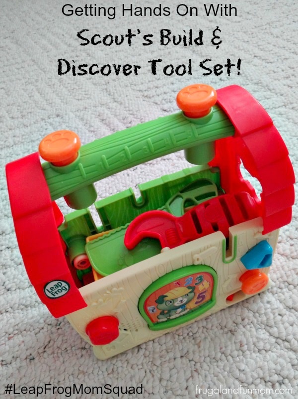 LeapFrog Scout's Build & Discover Tool Set