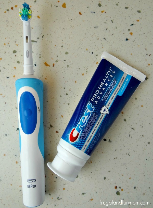 Crest Prohealth and Oral B Vitality