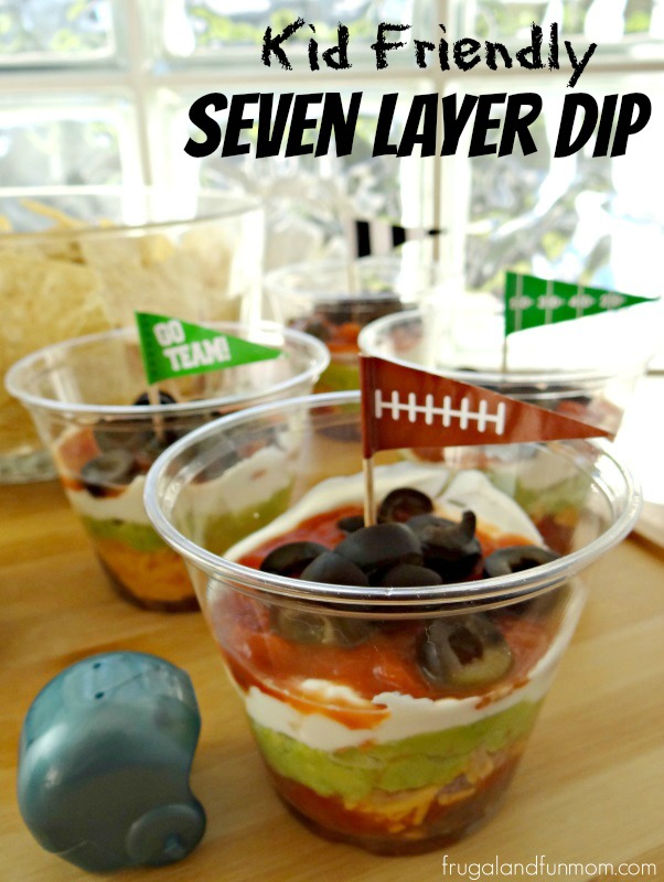 Individual 7 Layer Dip for Chips