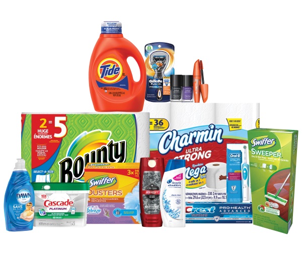 P&G beauty and grooming products