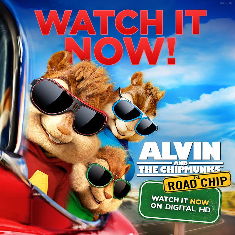 Alvin and the Chipmunks THE ROAD CHIP DVD