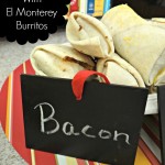 Back To School Giveaway and Easy Breakfast Bar With El Monterey Burritos and Peach Salsa!
