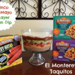 Cinco de Mayo Party with El Monterey Taquitos {Giveaway}! Plus a 6 Layer Bean Dip Recipe!