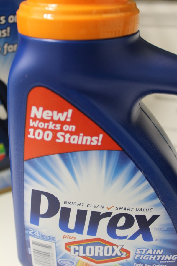 Purex plus Clorox2 Stain Fighting enzymes
