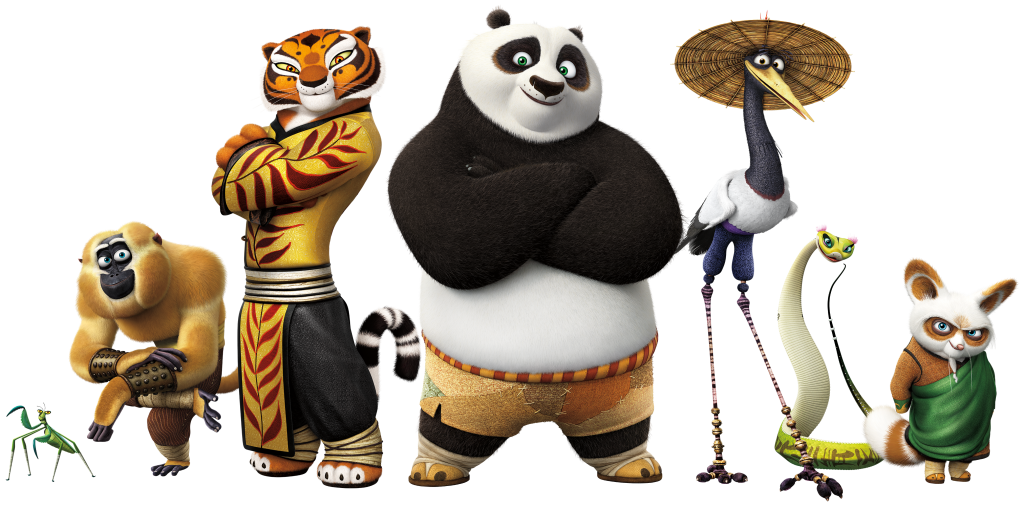 KUNG FU PANDA 3 Characters