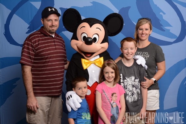 Mickey Mouse and Family at Disney Social Media Moms Celebration