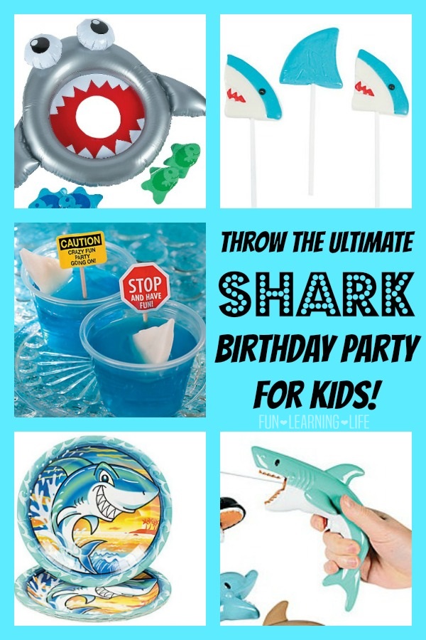 Shark Birthday Party for Kids