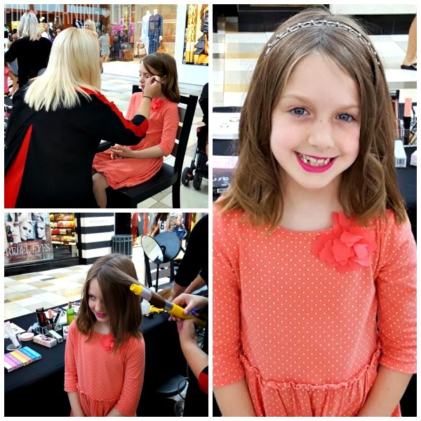 Makeover at the Barbie Event