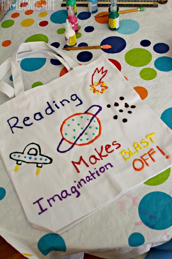library-book-bag-craft-made-with-puffy-paint-for-kids