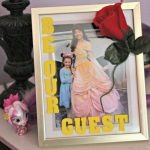 Beauty and the Beast Picture Frame Craft!