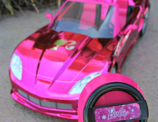barbie corvette remote control car