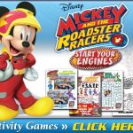 Mickey and the Roadster Racers Coloring Sheets and Start Your Engines DVD out August 15th!