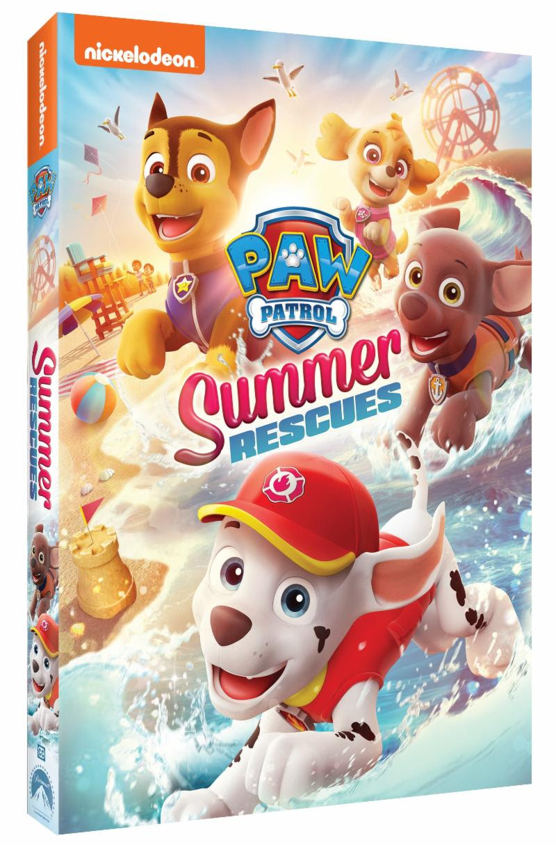 NOW Available, PAW Patrol: Summer Rescues DVD! - Fun Learning Life
