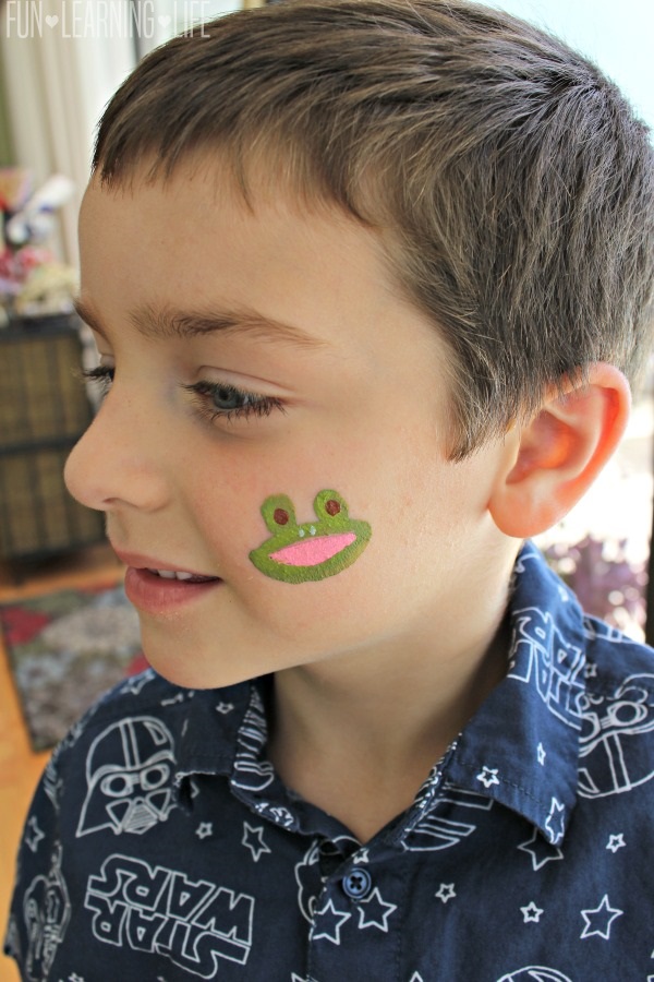 simple boy face painting ideas