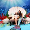 Meeting a mermaid at Countryside Mall Sea Adventures FL