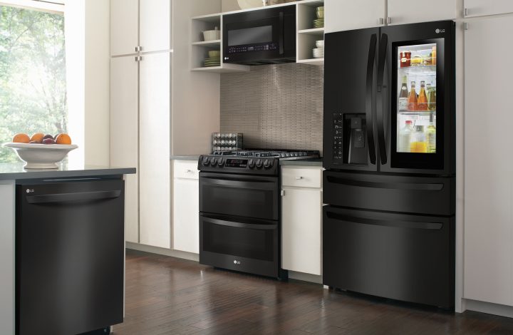 LG’s Matte Black Stainless Steel Appliances At Best Buy 720x470 