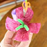 Water Bottle Flower Craft for Mother’s Day!