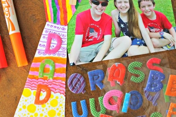 Father’s Day Photo Tie Craft!