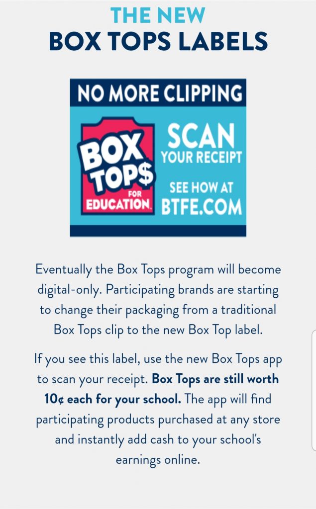 How To Use The New Box Tops For Education Program!