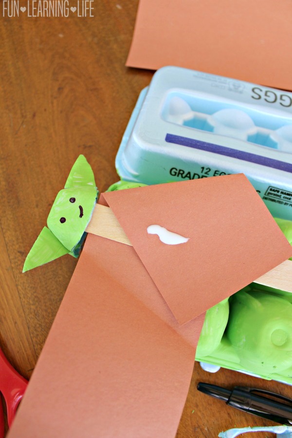 Baby Yoda Craft Made With An Egg Carton!