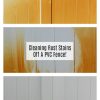 Cleaning Rust Stains Off A PVC Fence!