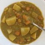 Hearty Split Pea Soup Recipe With Ham!