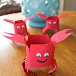 Toilet Paper Roll Crab Inspired By Bubble Guppies!