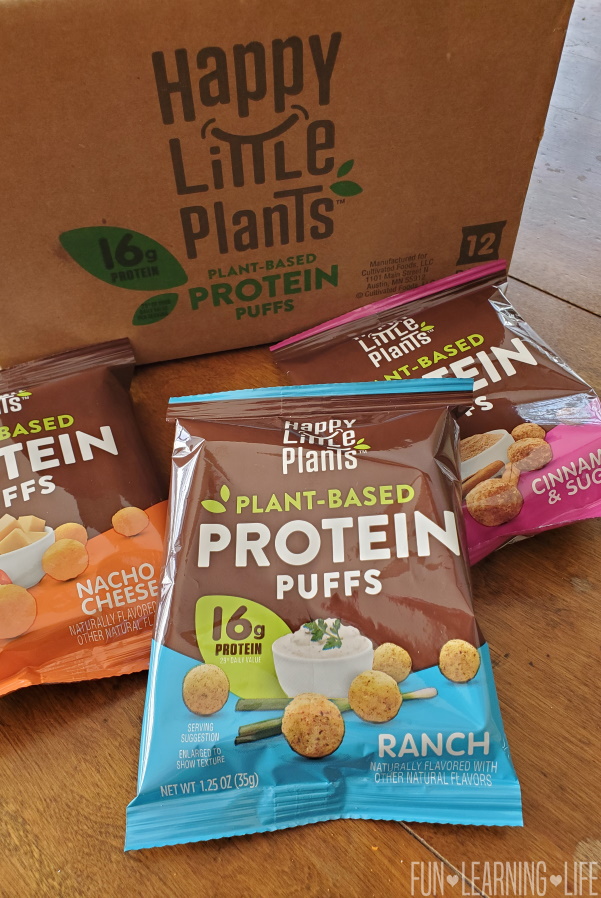 Happy Little Plants Protein Puffs