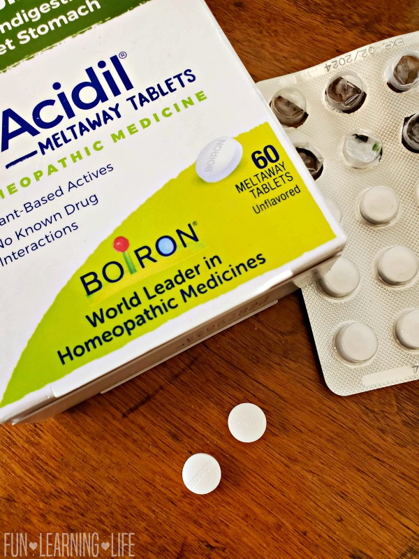 Boiron Acidil Meltaway Tablets