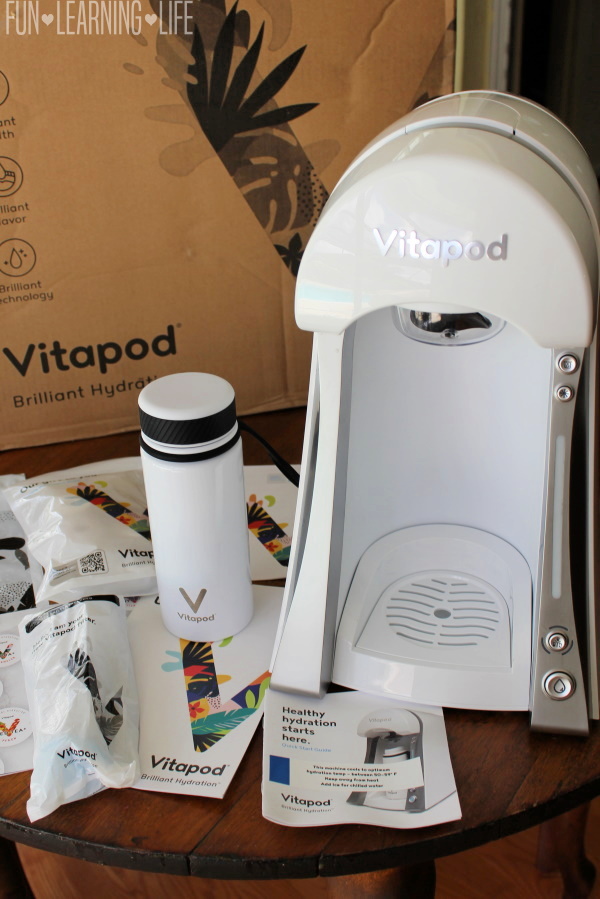 My Vitapod Machine Makes Drinking Water Exciting!