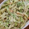 Pesto-Pasto-Salad-with-Carrots-Romaine-and-Parmesan-1